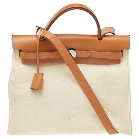 hermes beige herbag zip 31 bag|Hermes herbag zip 31 bag.